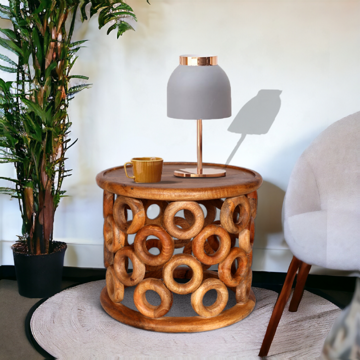 Donut Lord Wood Side Table Additional 1
