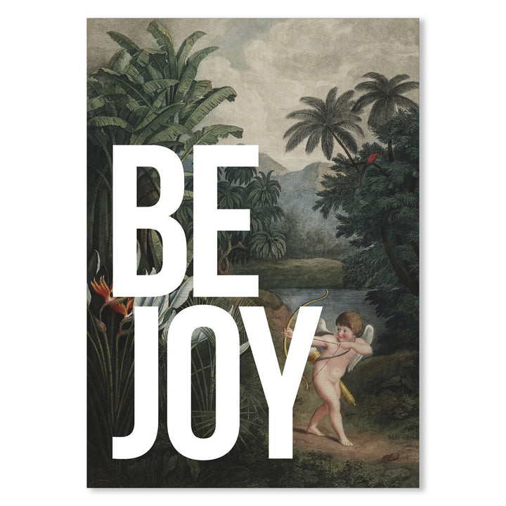 Be Joy Vintage Art Print Additional 2