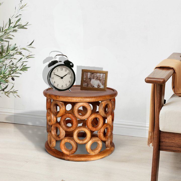 Donut Lord Wood Side Table Additional 2