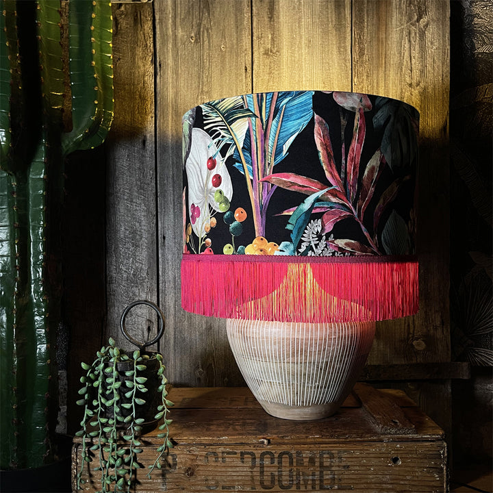 Acid Jungle Lampshade - Pink and Gold Additional 3
