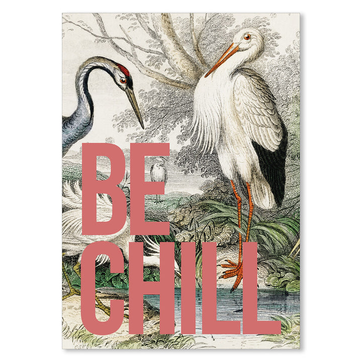 Be Chill Vintage Art Print Additional 2