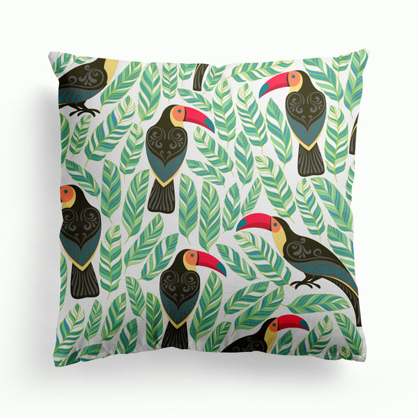 Toucans Jungle Cushion