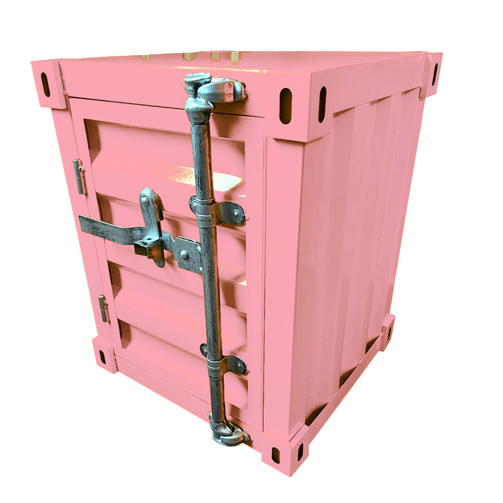 Retro Container Side Table - Pink Additional 2