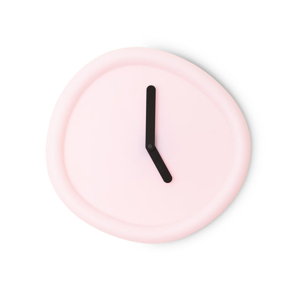 Round Clock - Baby Pink