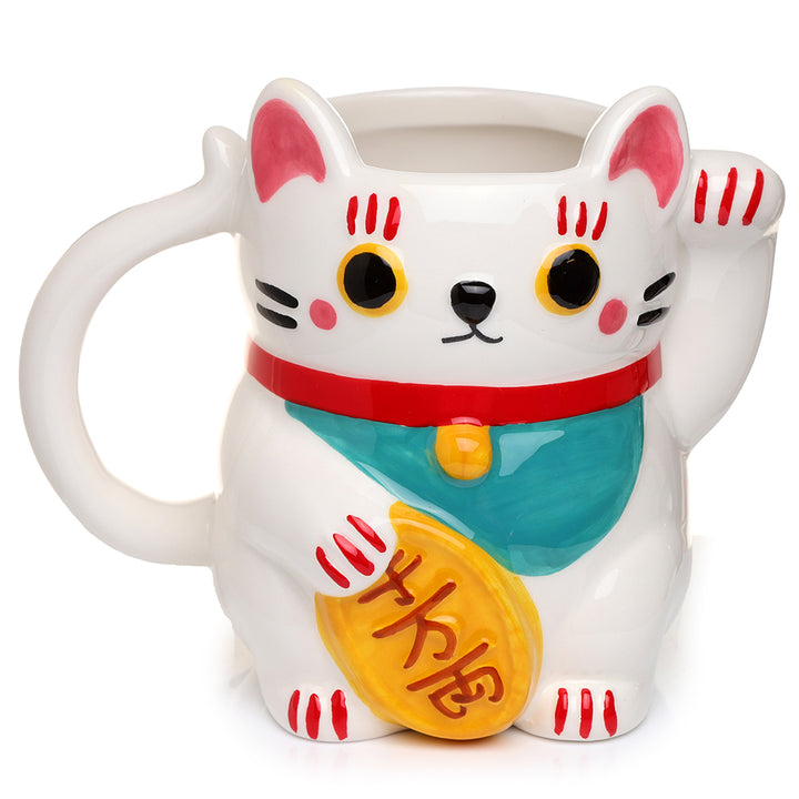 Maneki Neko Lucky Cat Mug Additional 1