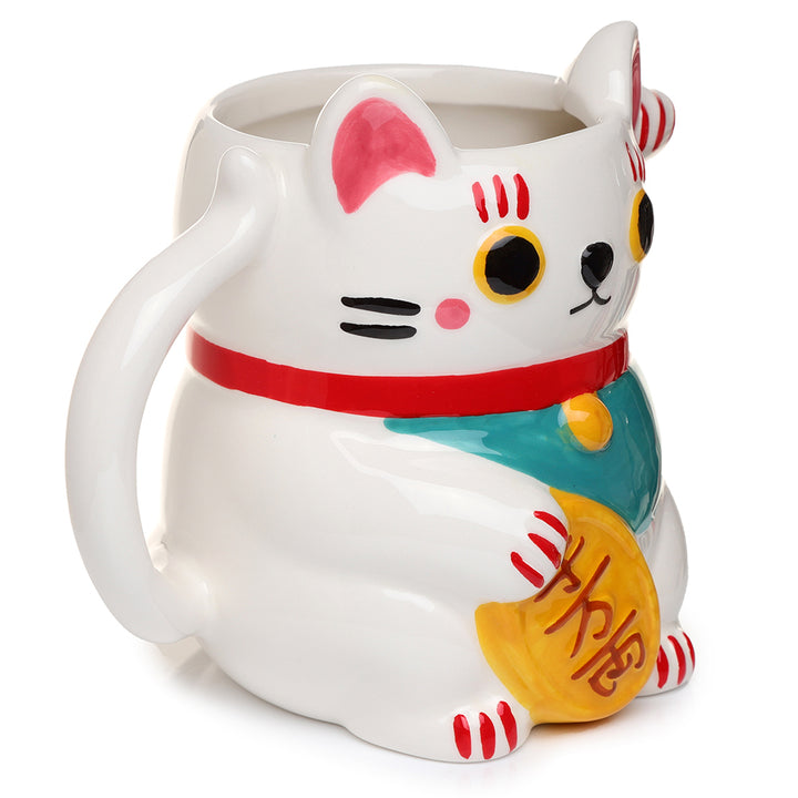 Maneki Neko Lucky Cat Mug Additional 2