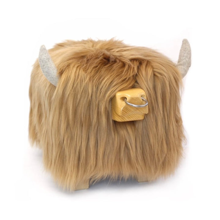 Beatrice the Highland Bull Footstool Additional 2