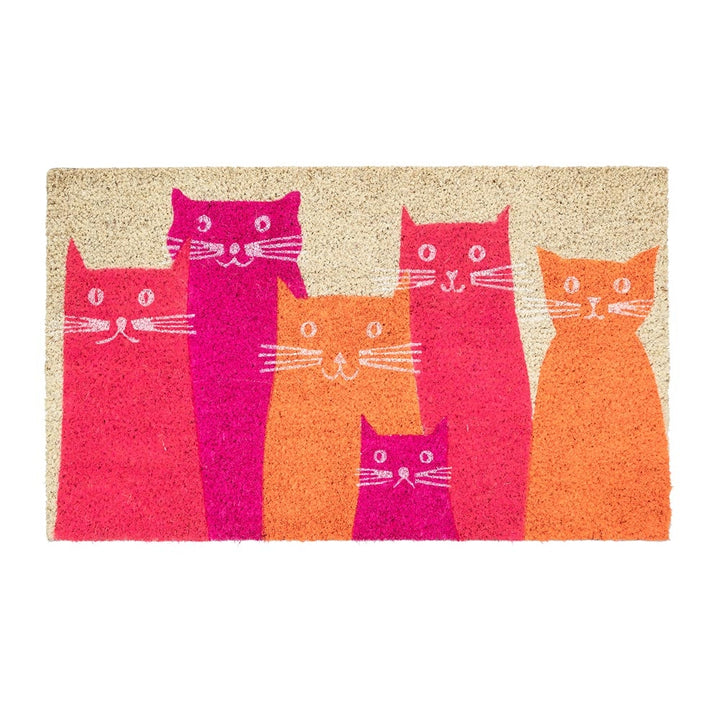 Cool Cats on a Mat Doormat