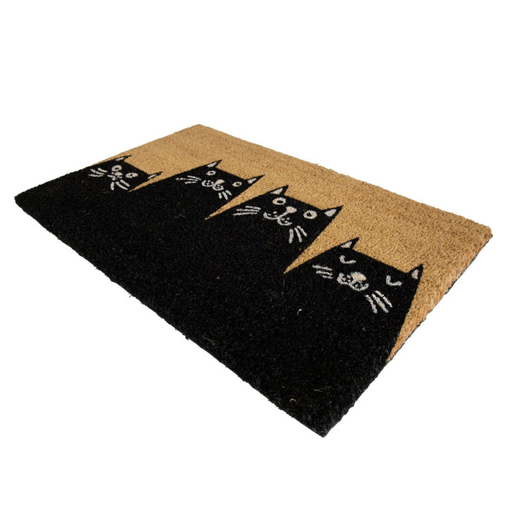 Black Cats Doormat Additional 3