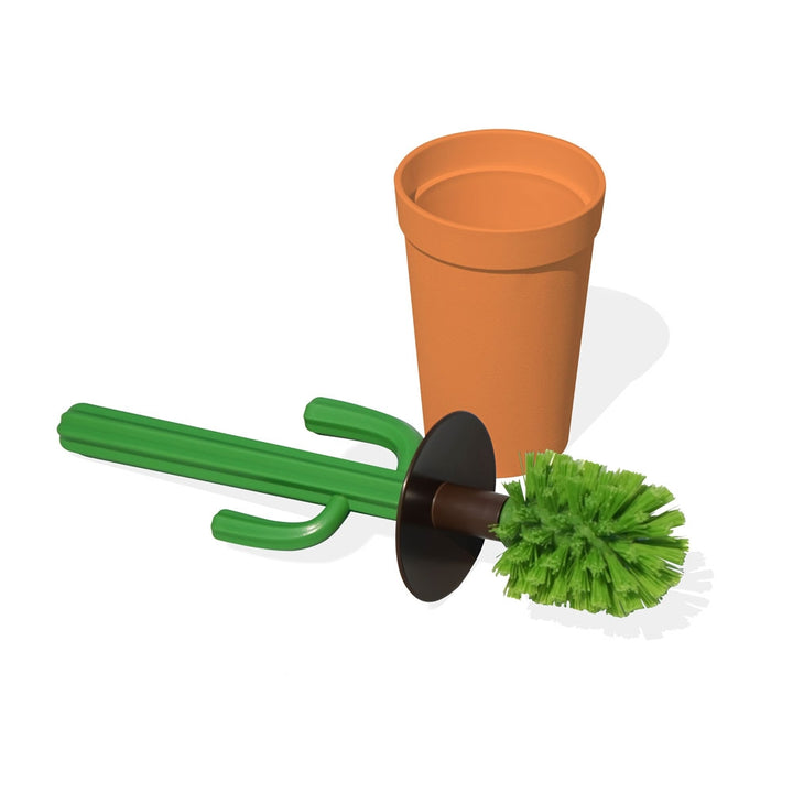 Cactus Toilet Brush and Holder Additional 2