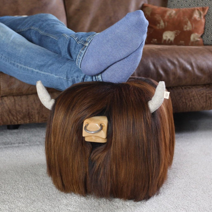 Chester the Highland Bull Footstool Additional 2