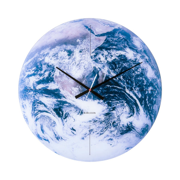 Earth Wall Clock