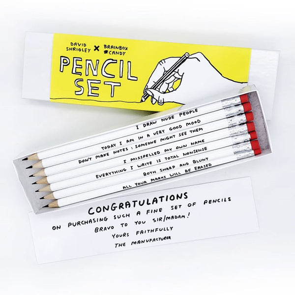 Funny Pencils - Set of 7