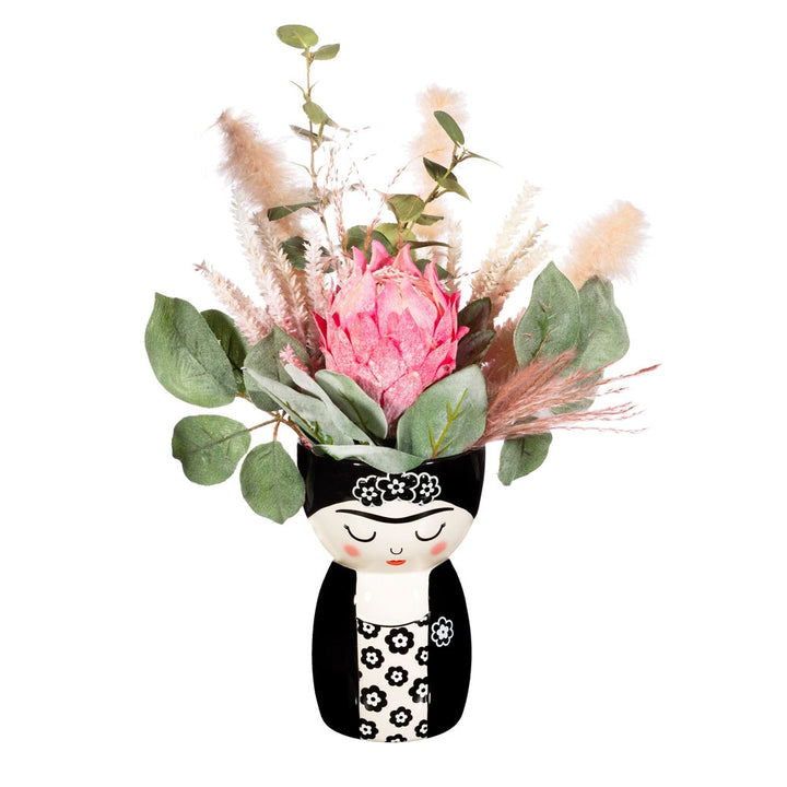 Frida Monochrome Body Shaped Vase Additional 3