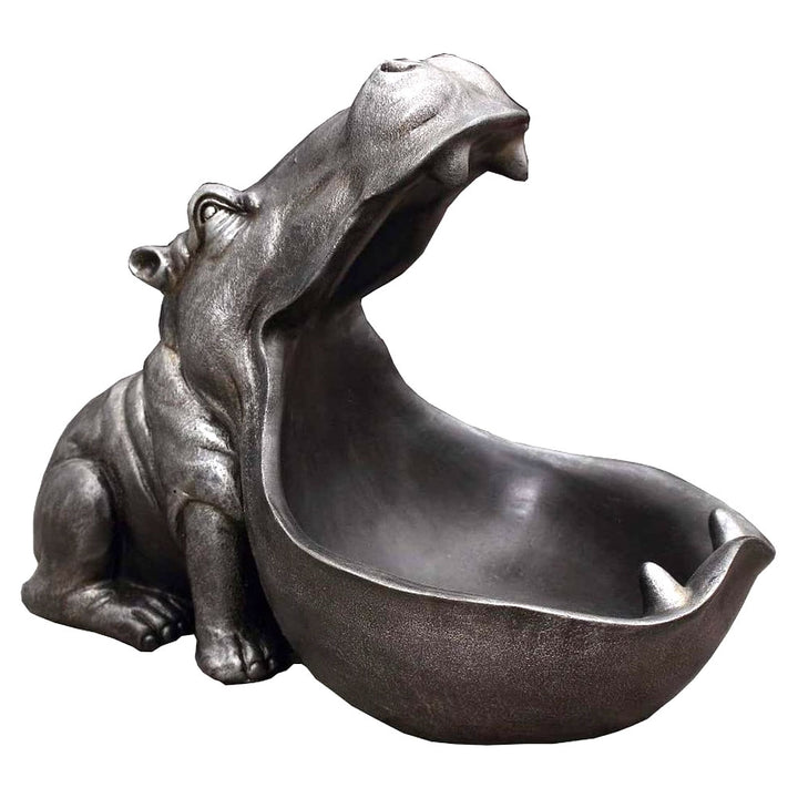 Hungry Hippo Desk Tidy - Grey Additional 2