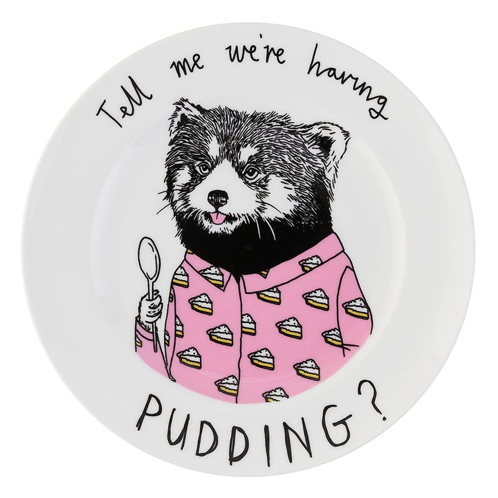 Tell Me We're Having Pudding? Side Plate