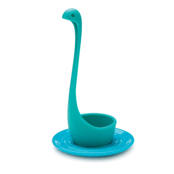 Miss Nessie Egg Cup - Turquoise Additional 3