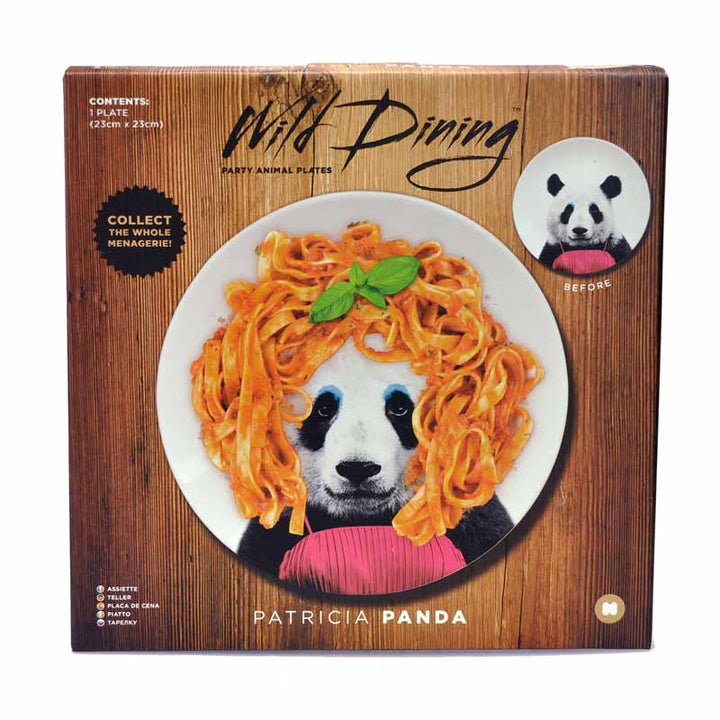 Wild Dining Plate - Panda Additional 4