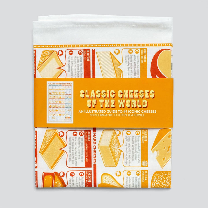 Classic Cheeses of the World Tea Towel Additional 2