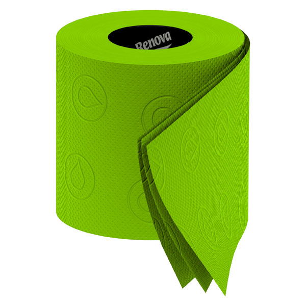 Renova Toilet Paper - Lime Green Additional 1