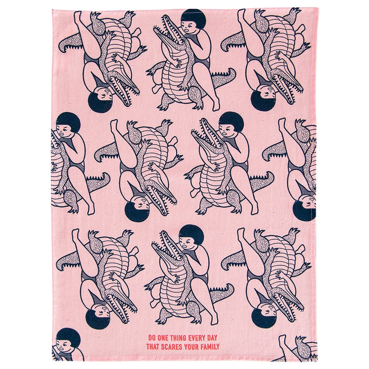 Scares Your Family Tea Towel Additional 2