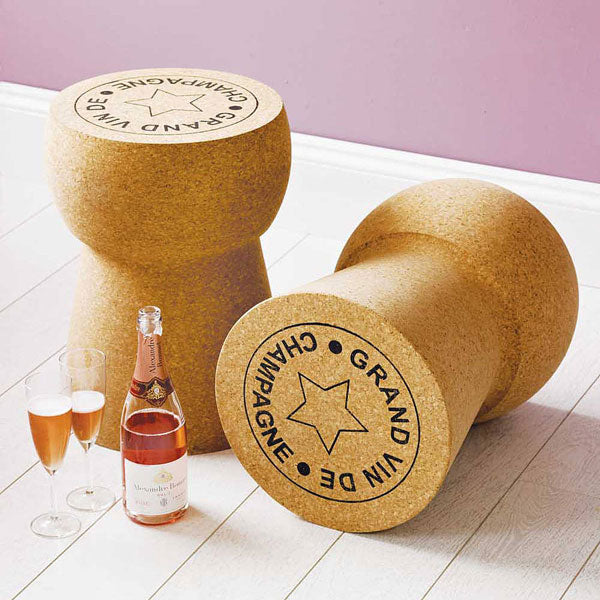 Giant Champagne Cork Side Table Additional 3