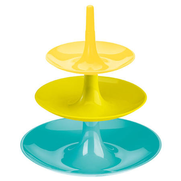 koziol-babell-tiered-fruit-dish-multi-colour