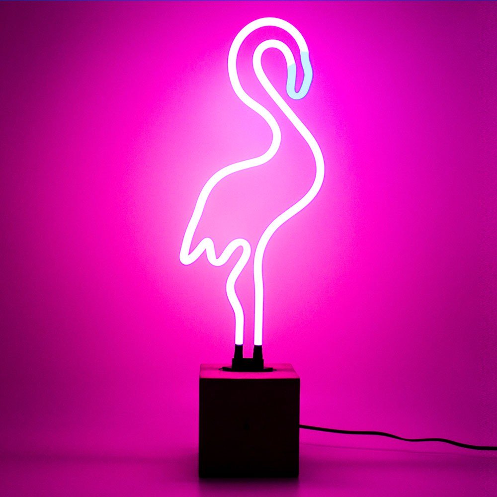 Neon-flamingo