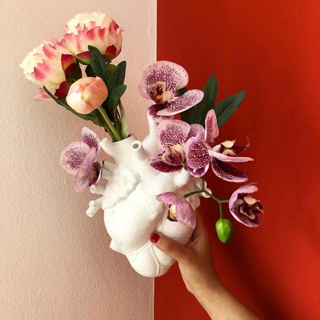 Love in bloom vase