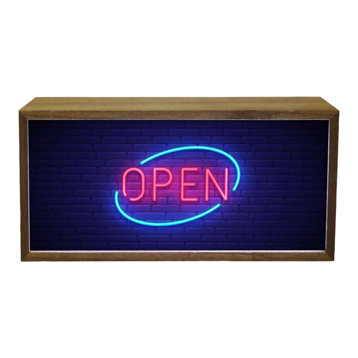 Light Box Open Neon Sign Additional 2