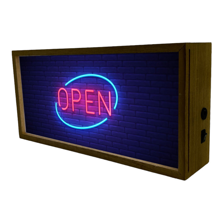 Light Box Open Neon Sign Additional 4