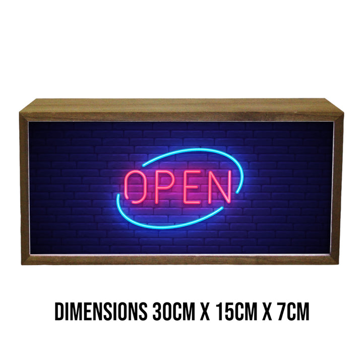 Light Box Open Neon Sign Additional 5