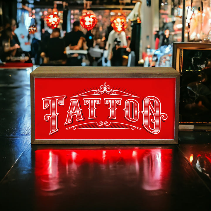 Light Box Tattoo Parlour Sign Additional 2