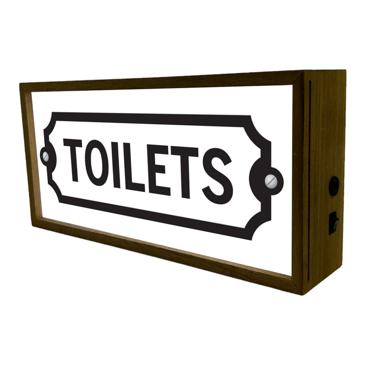Light Box Toilets Sign Additional 2