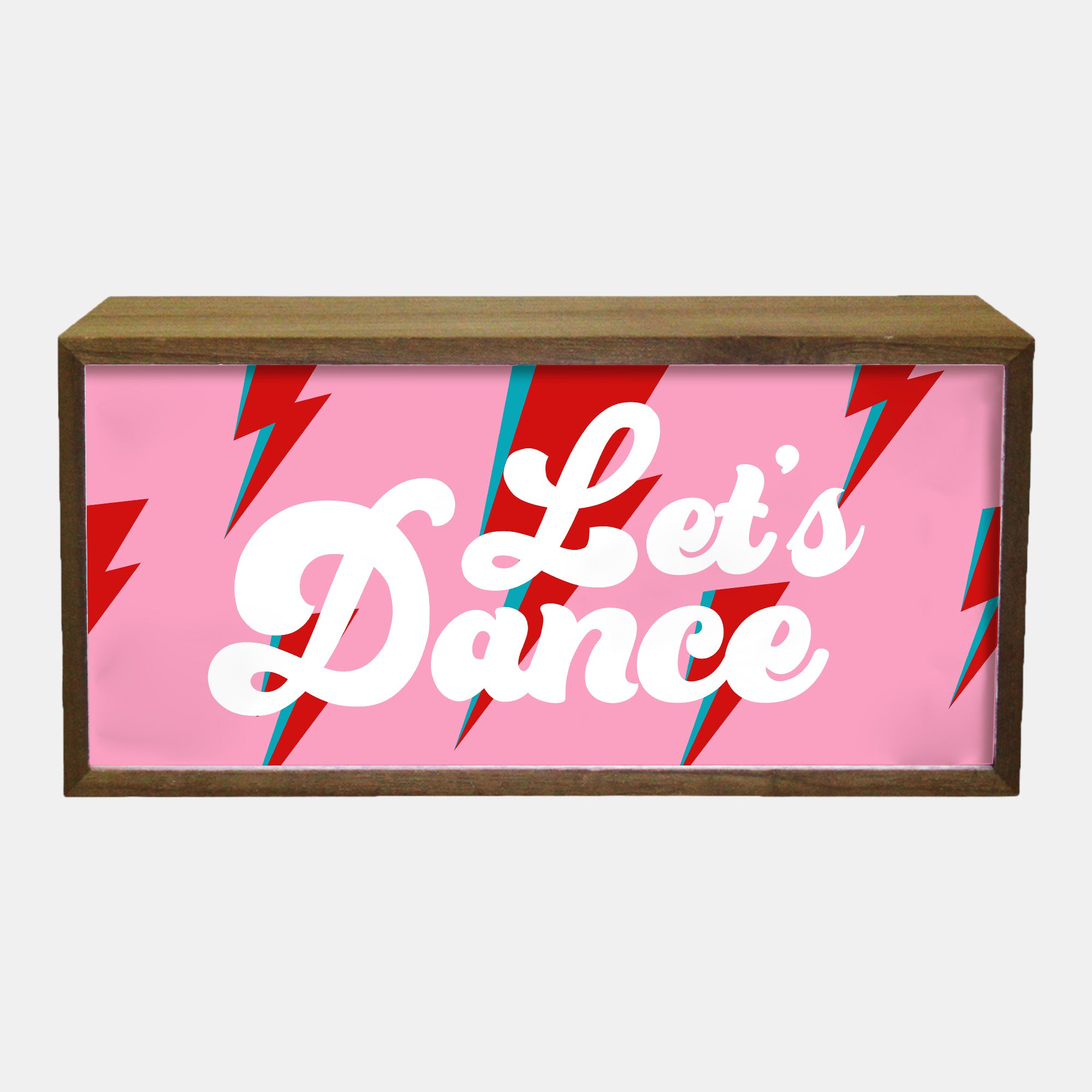 Light Box Home Let’s Dance LED Sign – Red Candy