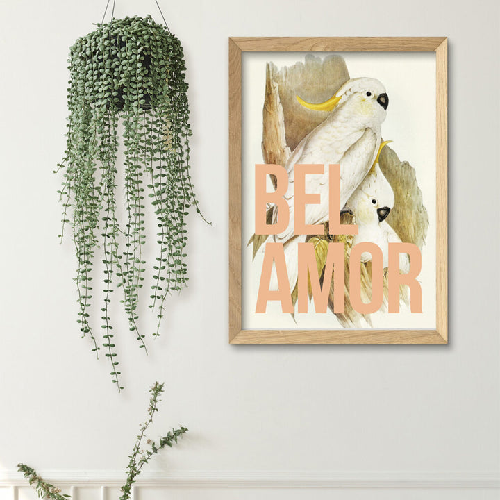 Bel Amor Vintage Art Print Additional 1