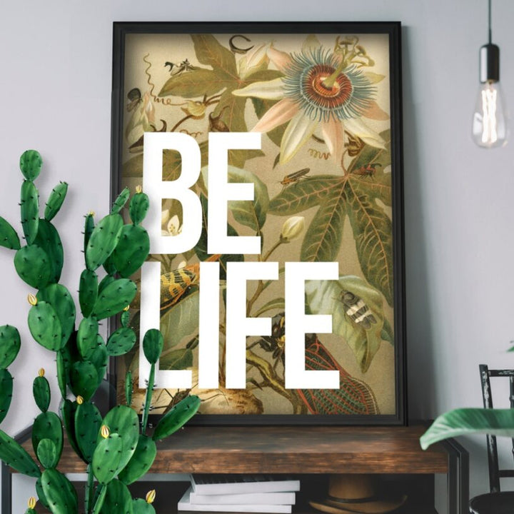 Be Life Vintage Art Print Additional 1