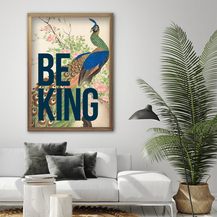 Be King Vintage Art Print Additional 1