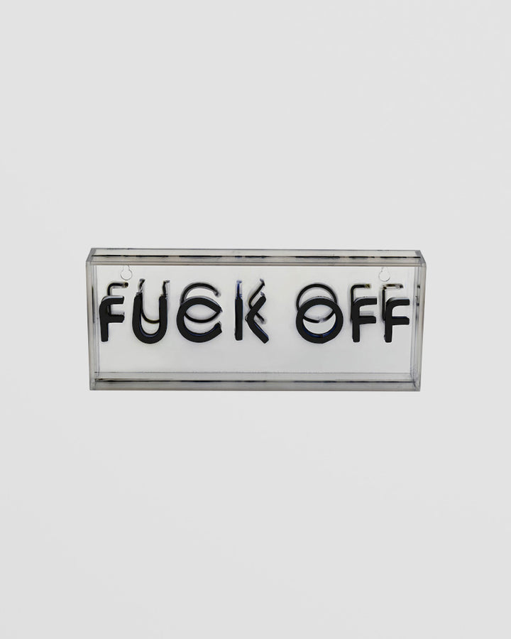 Pink Neon 'F* Off' LED Lightbox Additional 2
