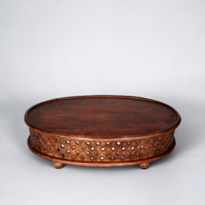 Homania Mango Wood Coffee Table - Dark Brown Additional 3