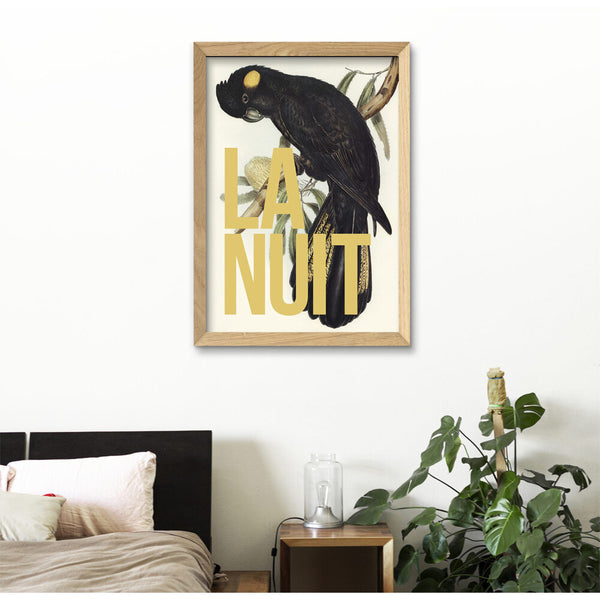 La Nuit Vintage Art Print