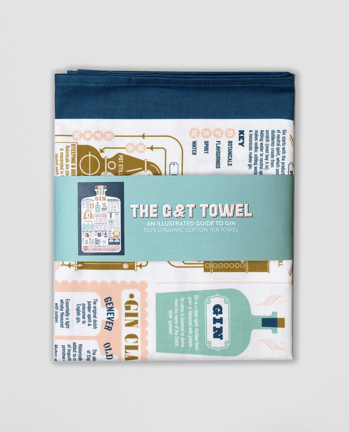Gin Tea Towel – A Boozy Guide to Cocktails, Trivia and Drying Up Additional 6