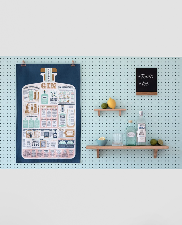 Gin Tea Towel – A Boozy Guide to Cocktails, Trivia and Drying Up Additional 5