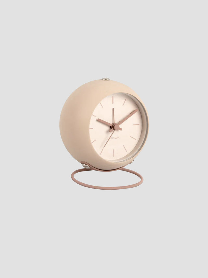 Alarm Clock Nirvana Globe - Sand brown Additional 2