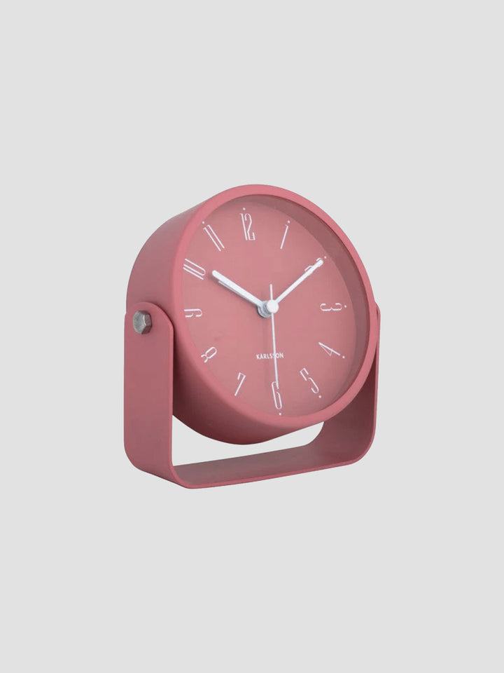 Alarm Clock Regal Numbers - Blush red Additional 2