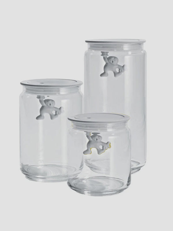 Alessi Gianni Storage Jar - White [D]