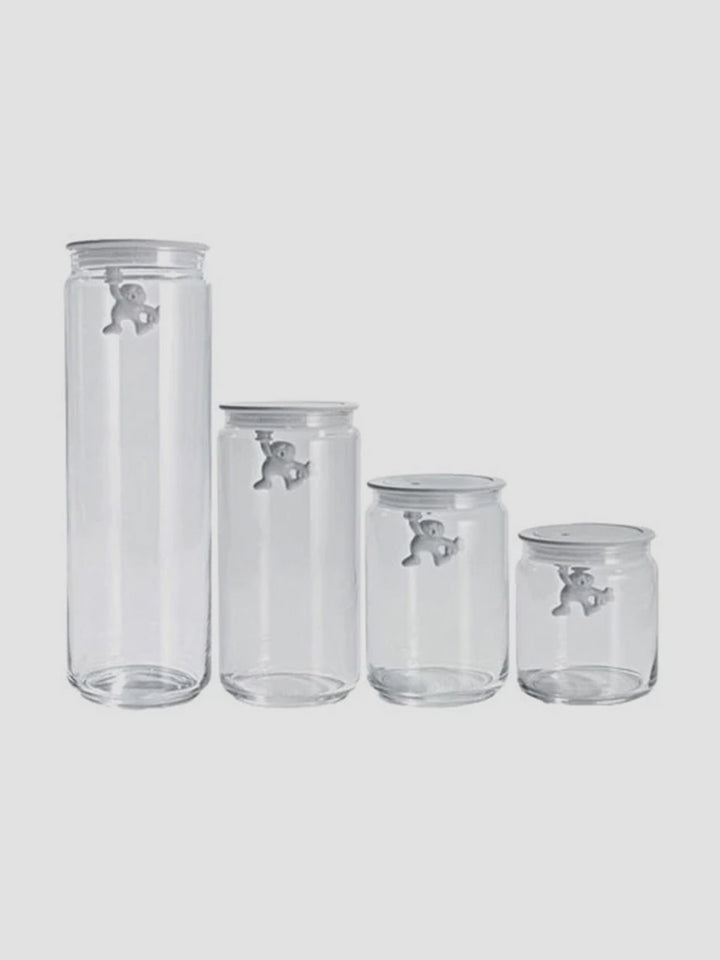 Alessi Gianni Storage Jar - White [D] Additional 2