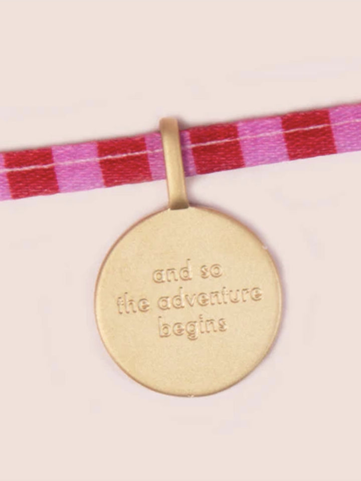 And So the Adventure Begins Charm Tie Bracelet Additional 3