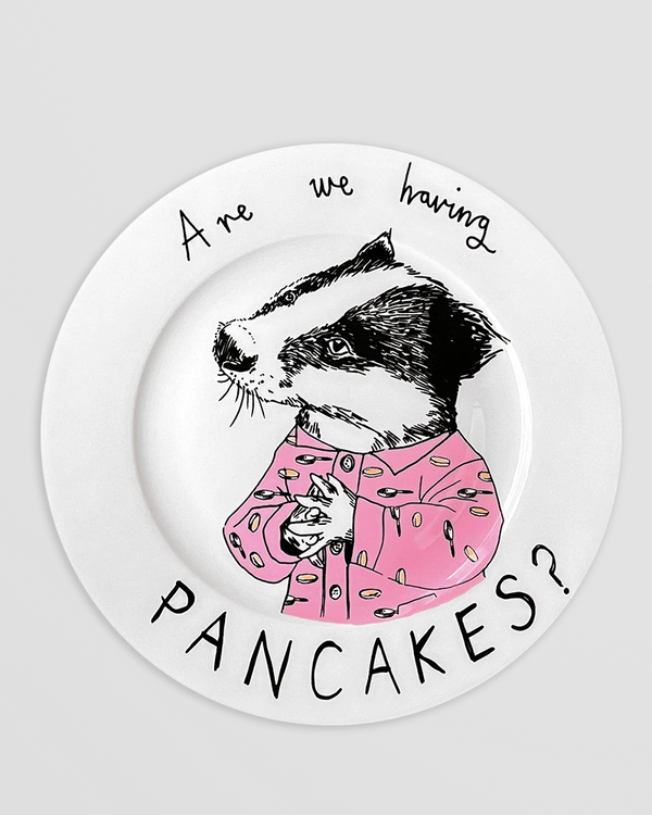 Are We Having Pancakes Limited Edition Side Plate