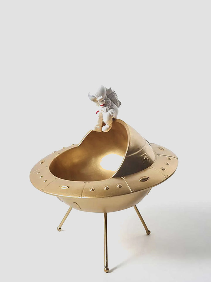 Area 51 Bowl Gold. Alien Storage with Intergalactic Style Additional 1